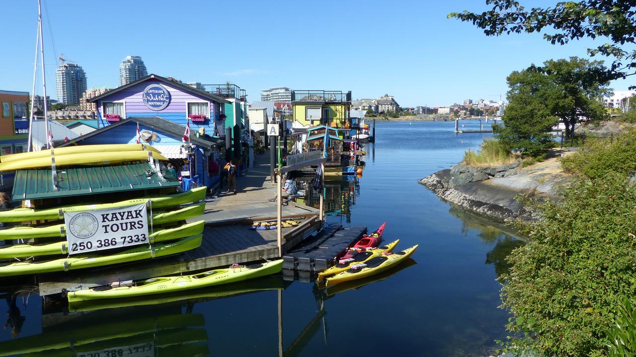 A Float Home B&B In Fisherman'S Wharf 維多利亞 外观 照片