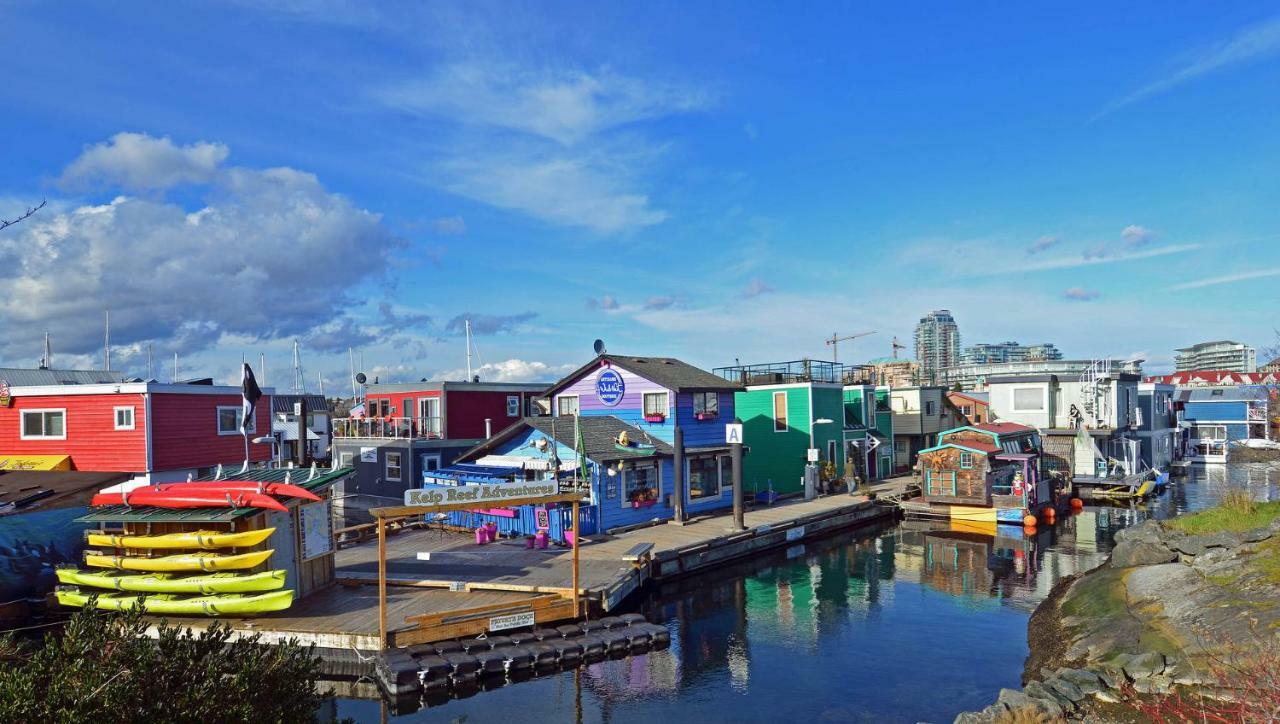 A Float Home B&B In Fisherman'S Wharf 維多利亞 外观 照片