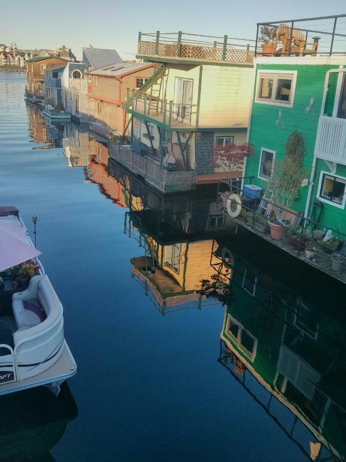 A Float Home B&B In Fisherman'S Wharf 維多利亞 外观 照片